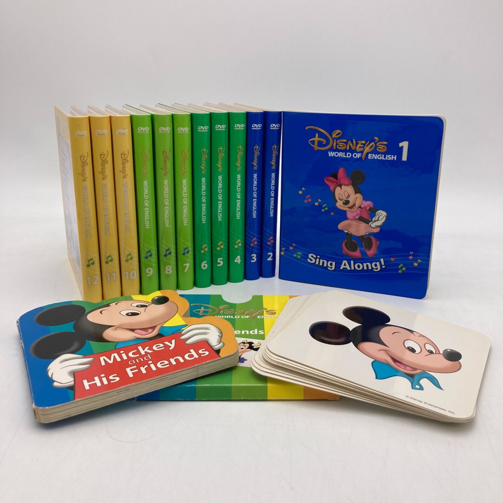 シングアロング DVD12枚 旧子役 ディズニー英語システム 904606 - メルカリ