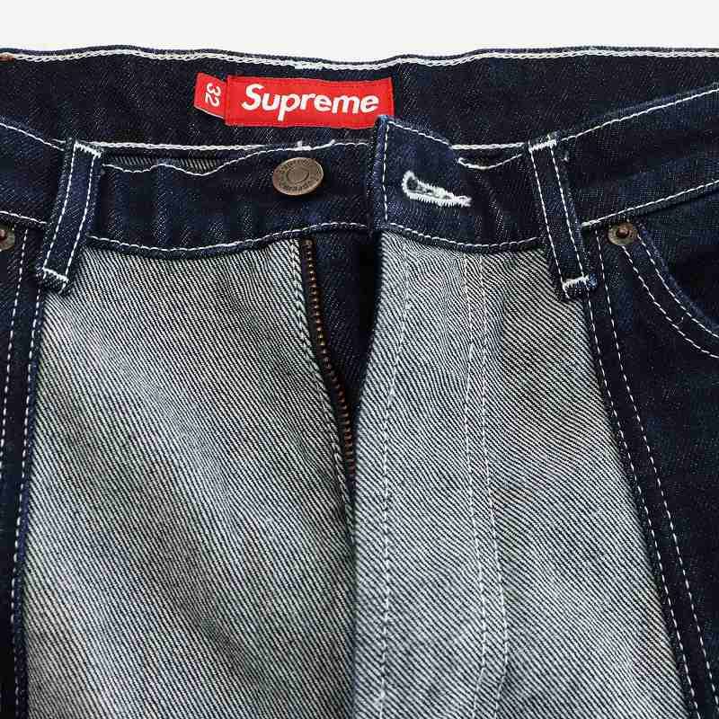24fwシュプリームsupreme baggy jean size32
