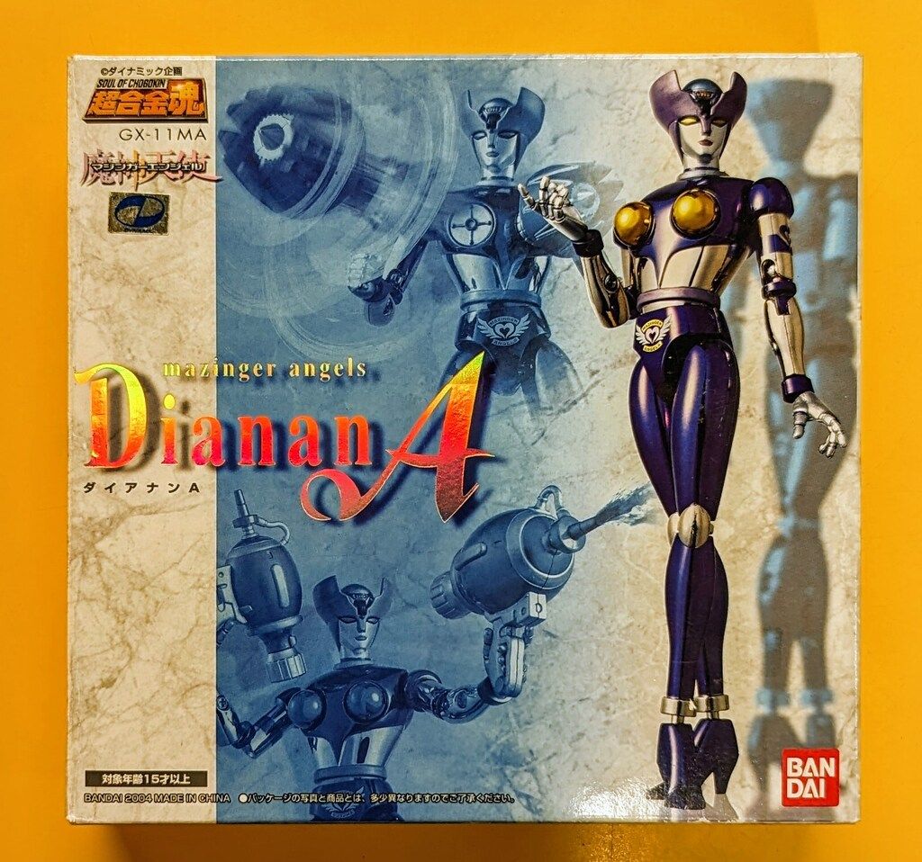 BANDAI - 専用になります・送料込・超合金魂　マジンガーエンジェルダイアナンA 超合金魂 GX-11MA マジンガーエンジェル ダイアナンA | 魂ウェブ