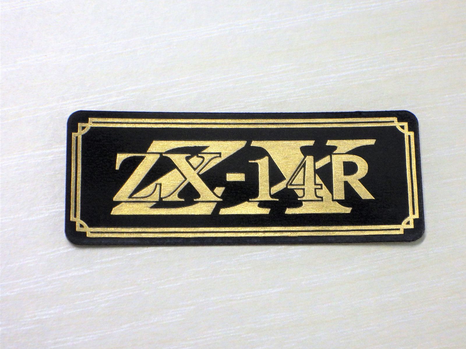 E-35-3 ZX-14R 黒/金 オリジナルステッカー テールカウル カウル