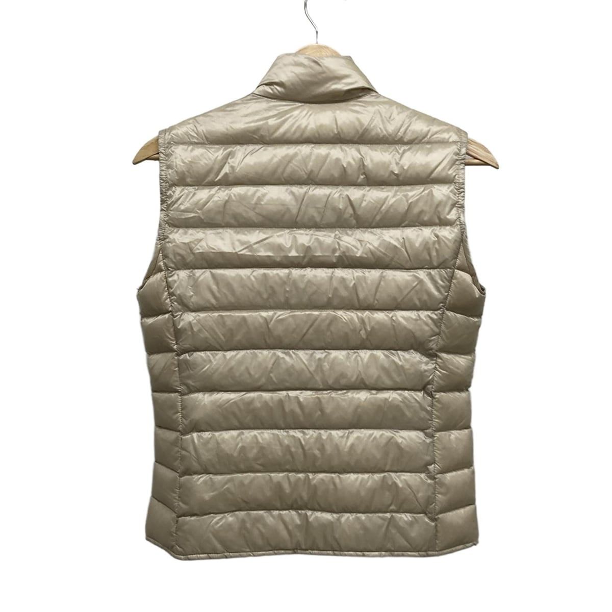 MONCLER アイボリー ダウンベスト サイズ0 MONCLER(モンクレール) ダウンベスト サイズ0 XS レディース美品 LIANE