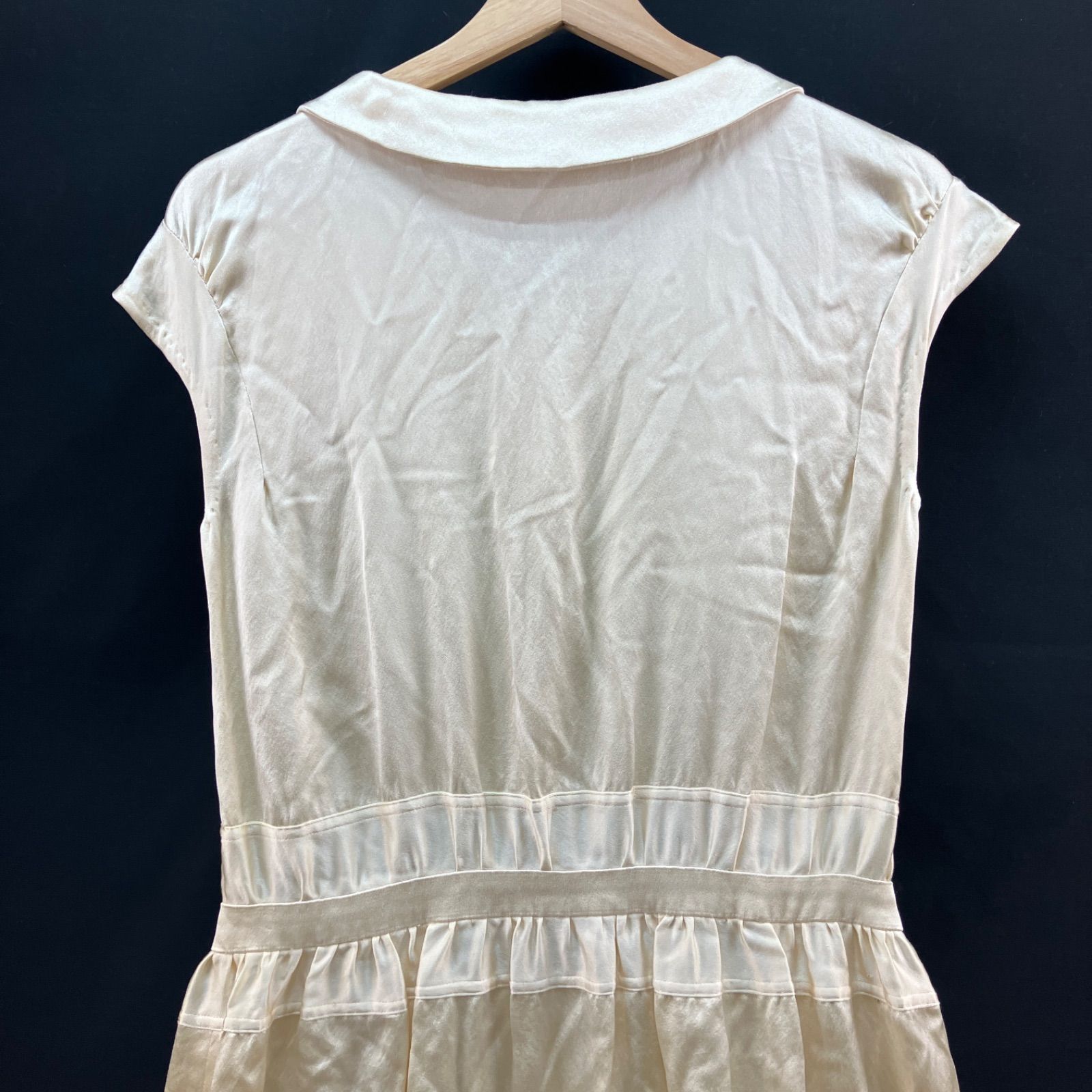ミナペルホネン　ワンピース　120 K0813003）mina perhonen ミナペルホネン フレンチスリーブ