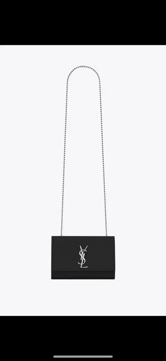 Saint Laurent サンローラン チェーン ブラック クラッチバッグ
