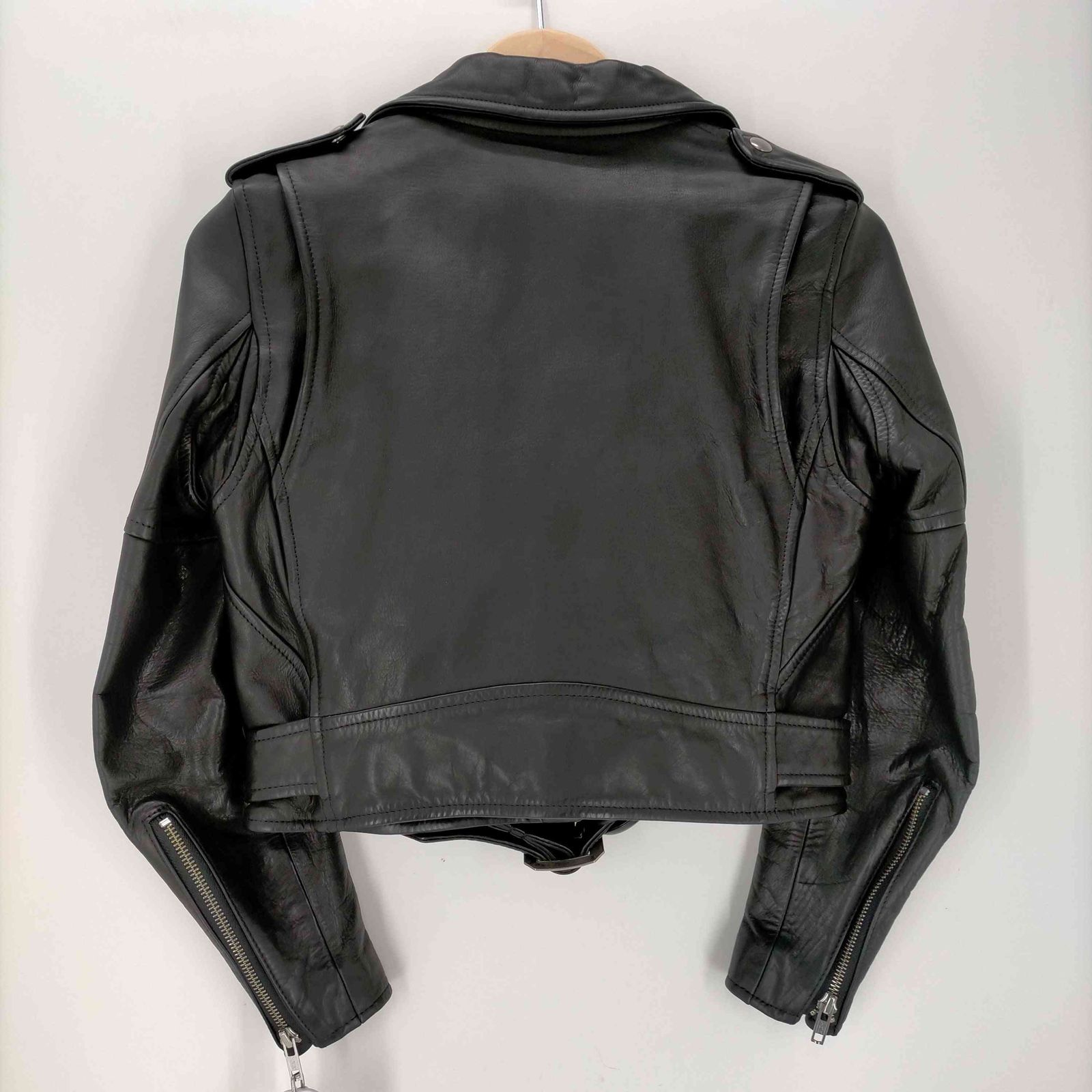 ブラックミーンズ BLACKMEANS COW LEATHER ダブルライダース