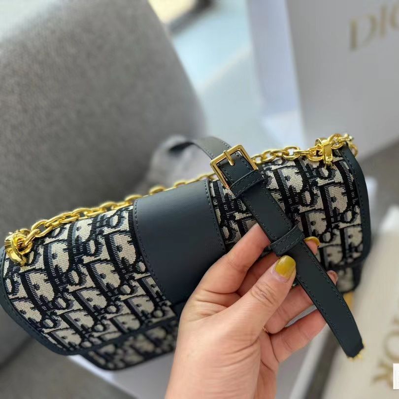 美品 Dior 30 MONTAIGNE バッグ ディオール オリーブ モンテーニュバッグ ジャガード