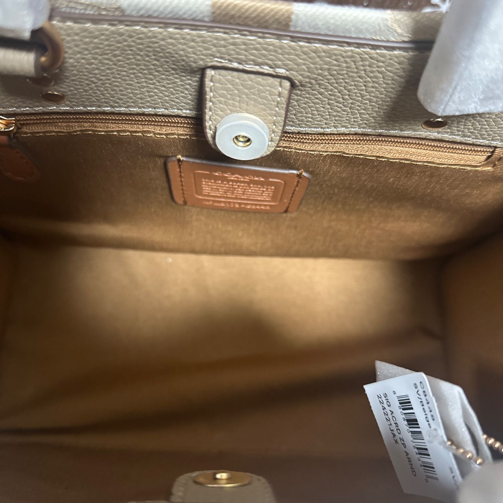 コーチ新品★COACH デンプシー キャリーオール2WAYショルダーC8448