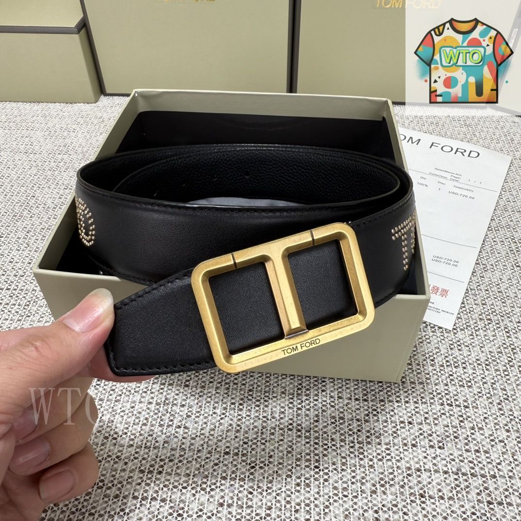 TOMFORD トムフォード　リアルクロコダイル　ベルト TOMFORD トムフォード リアルクロコダイル ベルト TOMFORD トム