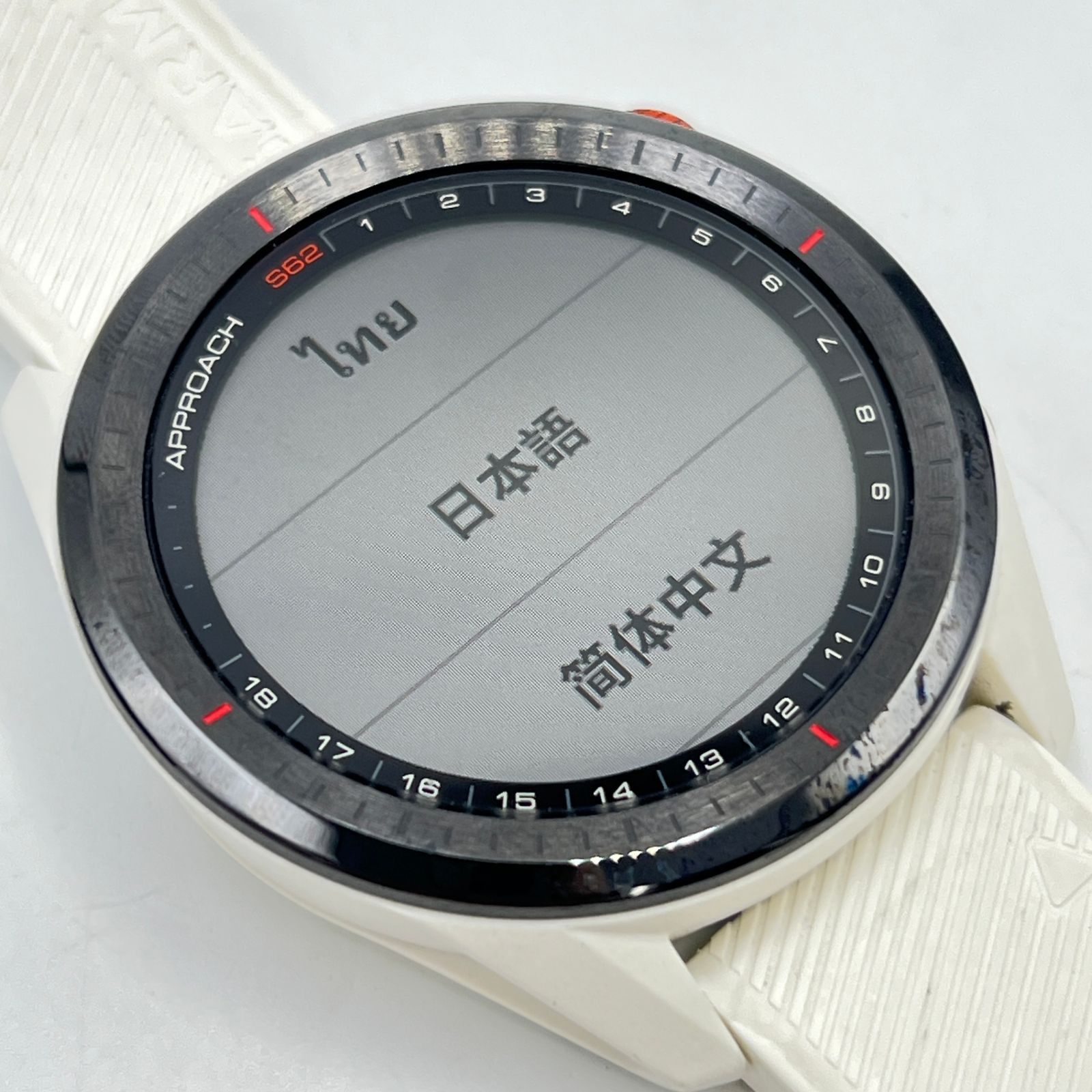 ジャンク品 ガーミン アプローチ S62 white ガーミン Approach