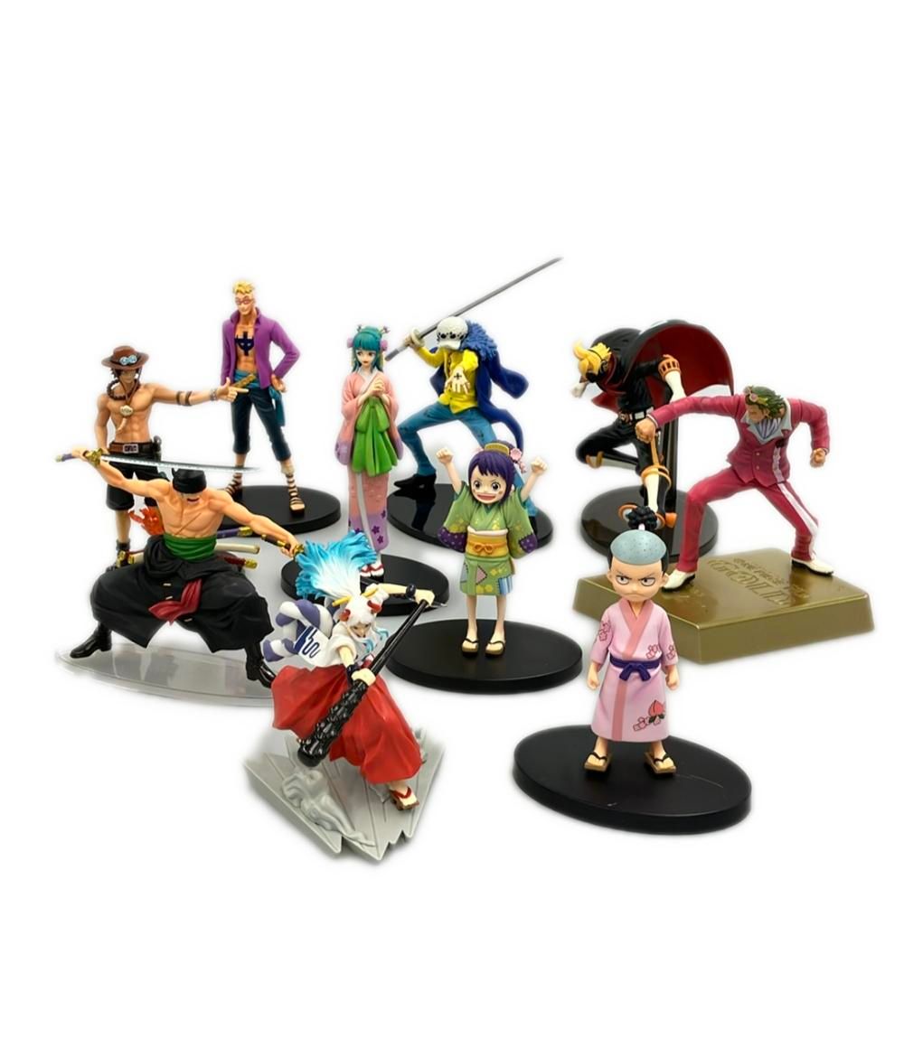 ONE PIECE フィギュア ワンピース 10体セット まとめ売り エース ゾロ ヤマト ギルド・テゾーロ お玉 他