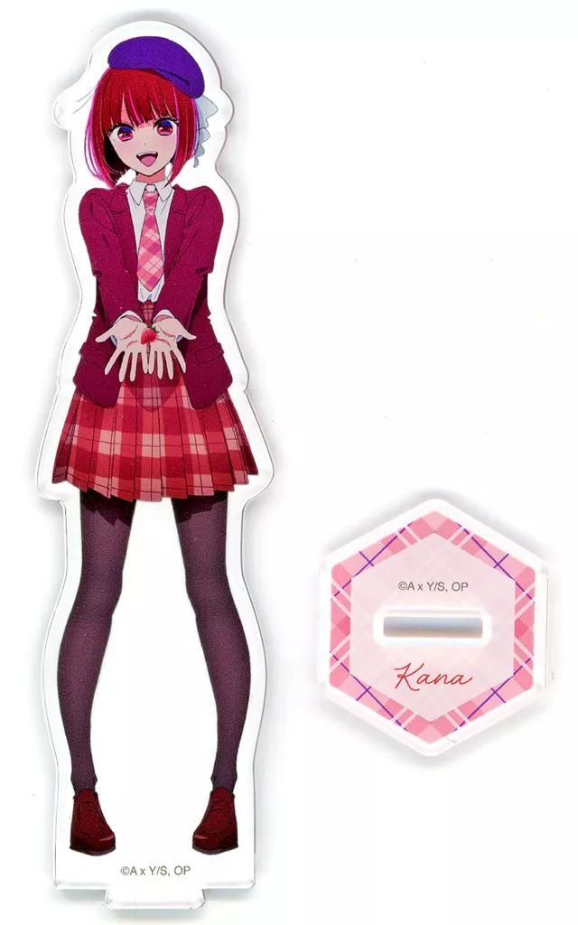 推しの子 苺プロダクション 感謝祭 缶バッジ 当たり アクリルスタンド 有馬かな 中古】アクリルスタンド・アクリルパネル 有馬かな アクリル