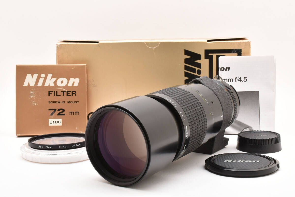 ニコン ai-s nikkor 300mm f4.5 ♯0995 ☆良品☆ニコン ai-s nikkor 300mm f4.5 ♯0995 - メルカリ