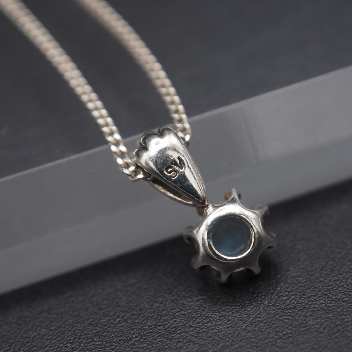 ⭐️七夕セール中⭐️K10 ♡ ストーンネックレス 刻印あり ⭐️七夕セール中⭐️K10 ♡ ストーンネックレス 刻印あり 楽天