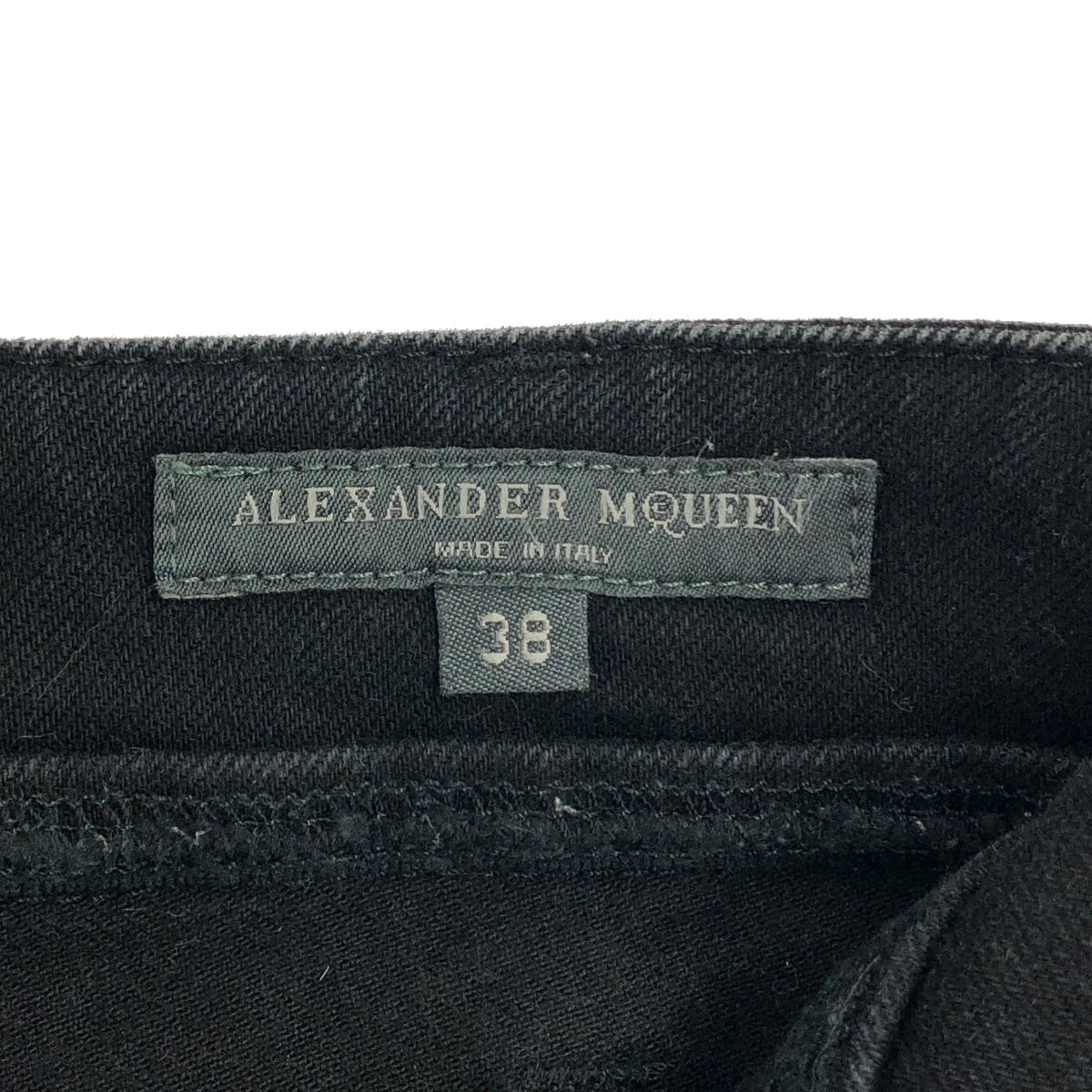ALEXANDER MCQUEEN アレキサンダーマックイーン ジップデザイン パンツ  