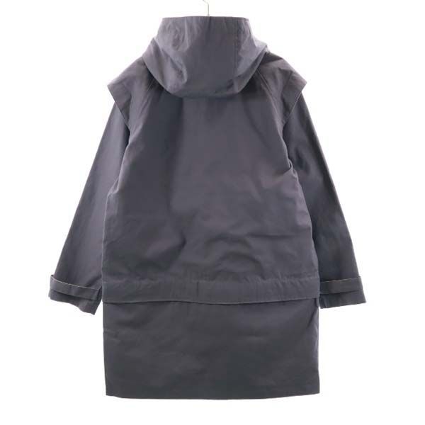 未使用 ジョンブル セパレート コート S グレー Johnbull フード付き