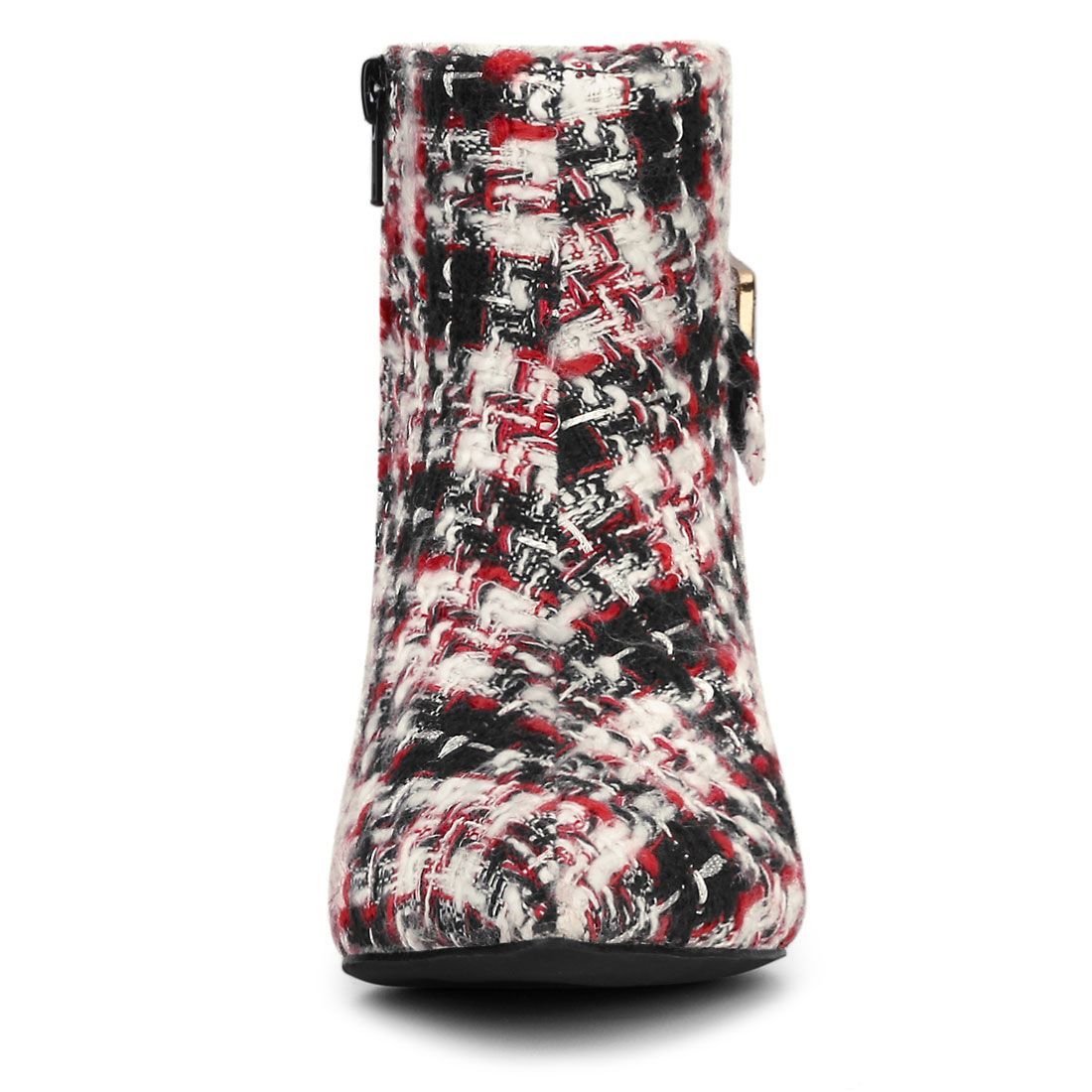 Allegra K レディース ポインテッドトゥ サイドジップ スティレットヒール アンクルブーティー エメラルドグリーン 24　並行輸入品 Allegra K レディース ポインテッドトゥ サイドジップ