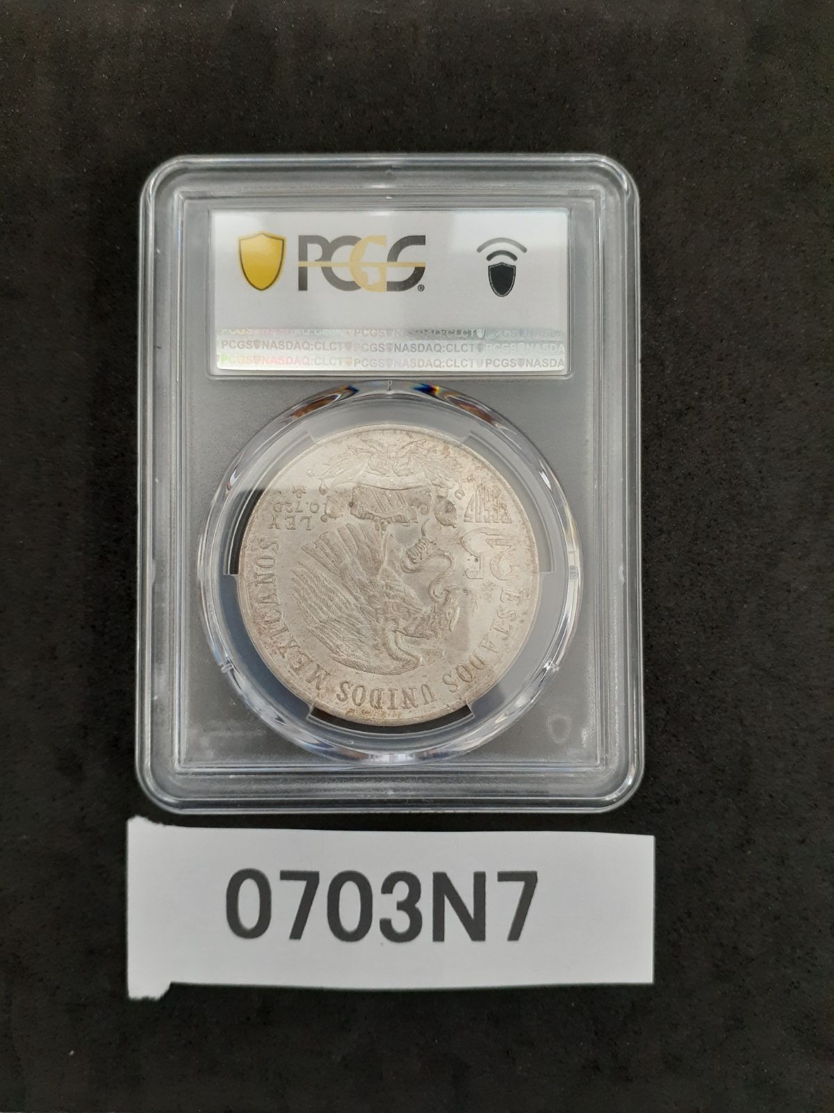 メキシコ記念銀貨　PCGS 鑑定済みSP63 単独最高鑑定　非常に入手困難 メキシコ記念銀貨 PCGS 鑑定済みSP63 単独最高鑑定 非常に入手困難