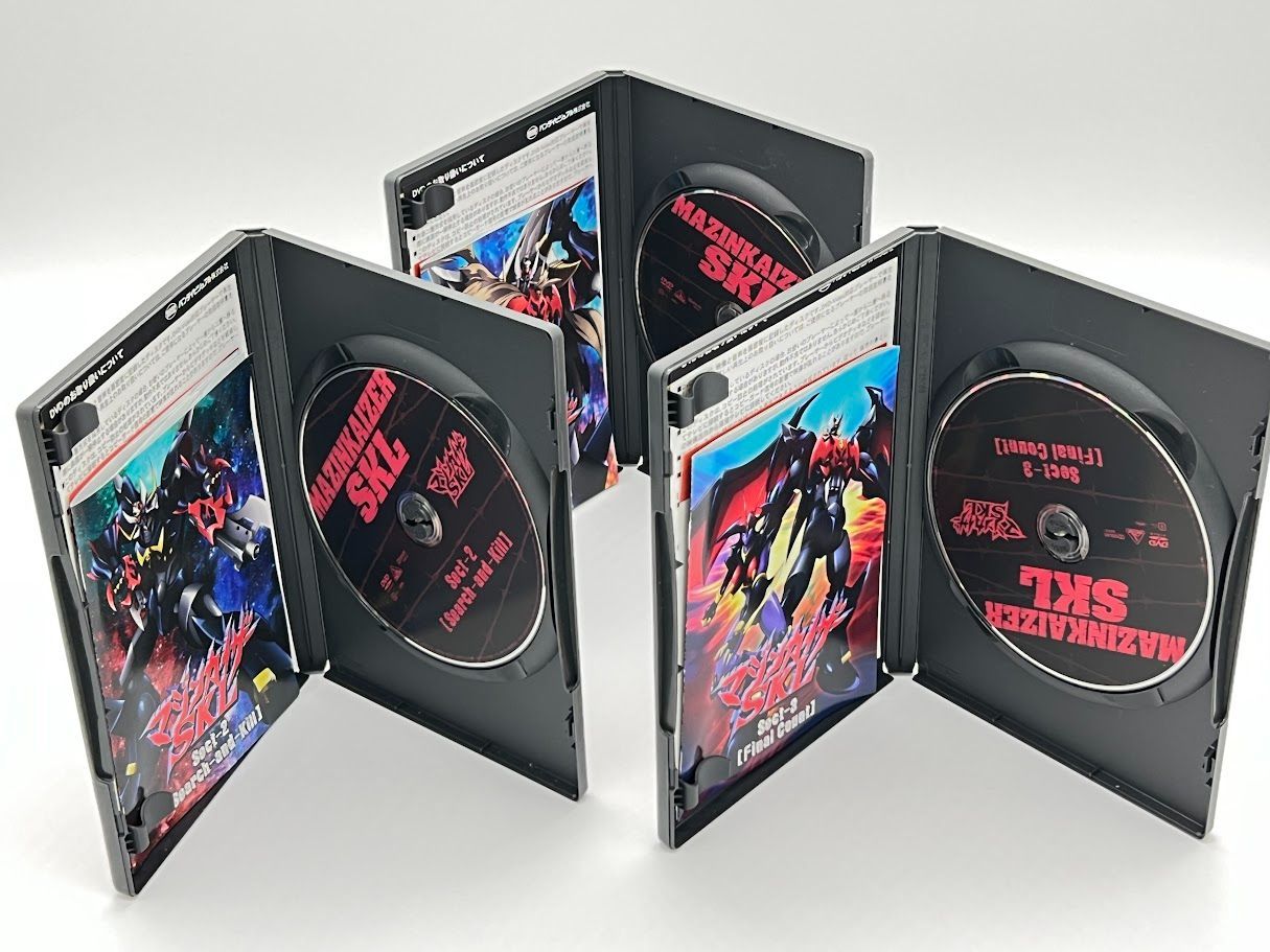 アニメBlu-ray　Disc　マジンカイザーSKL 全3巻セット マジンカイザーSKL OVA全3話BOXセット 新盤 ブルーレイ Blu-ray