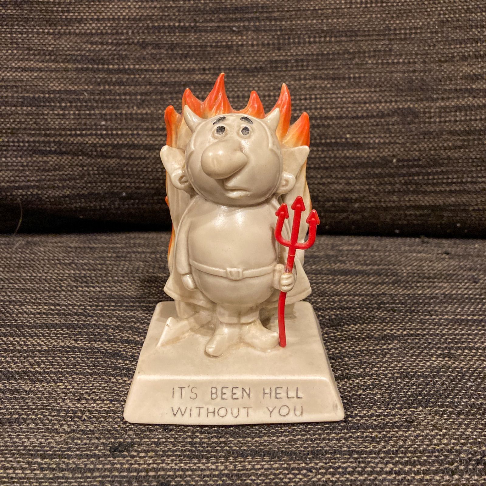 60s 70s ビンテージ デビル 悪魔 メッセージドール フィギュア ヒッピー