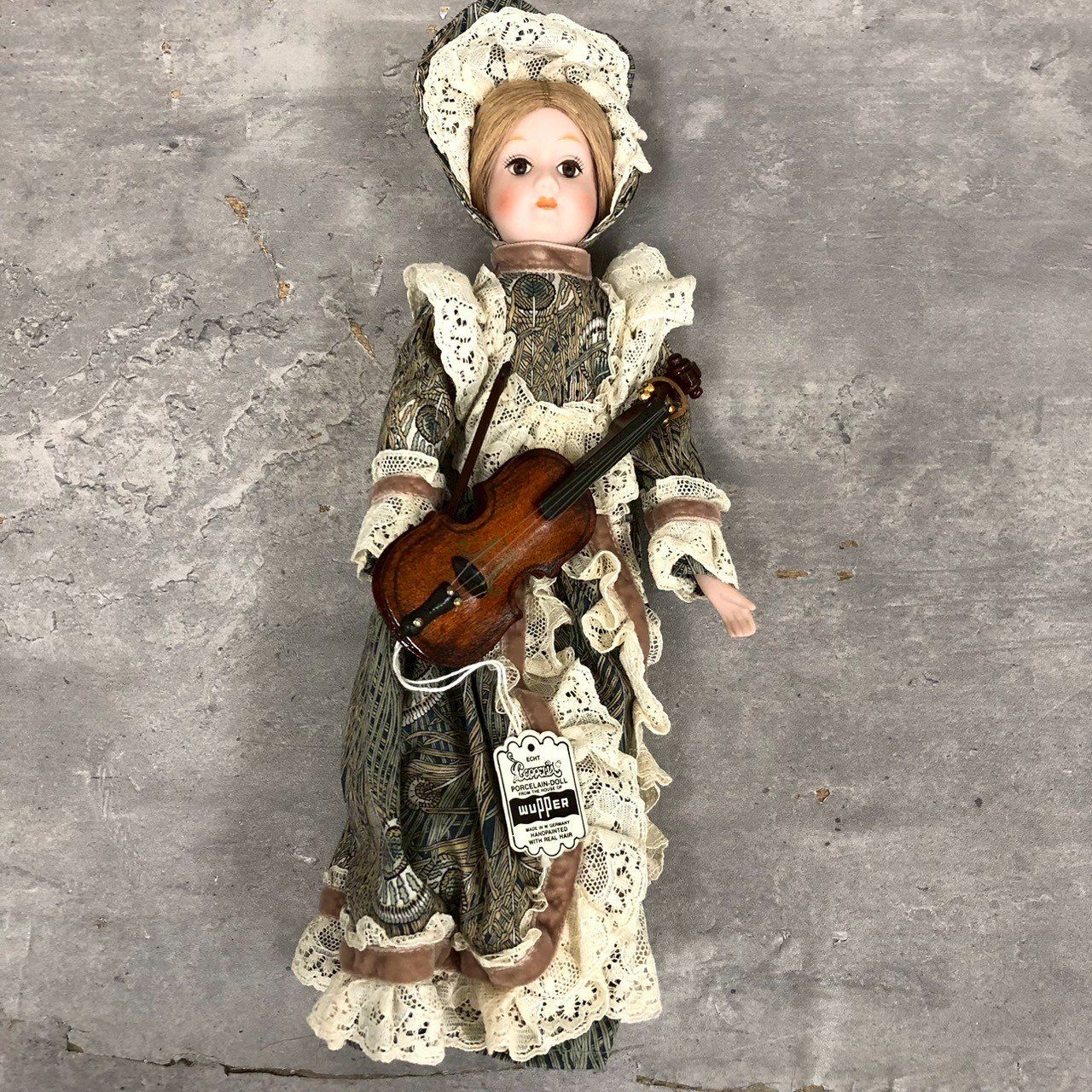 西ドイツ製 WUPPER社 ビスクドール 外 き