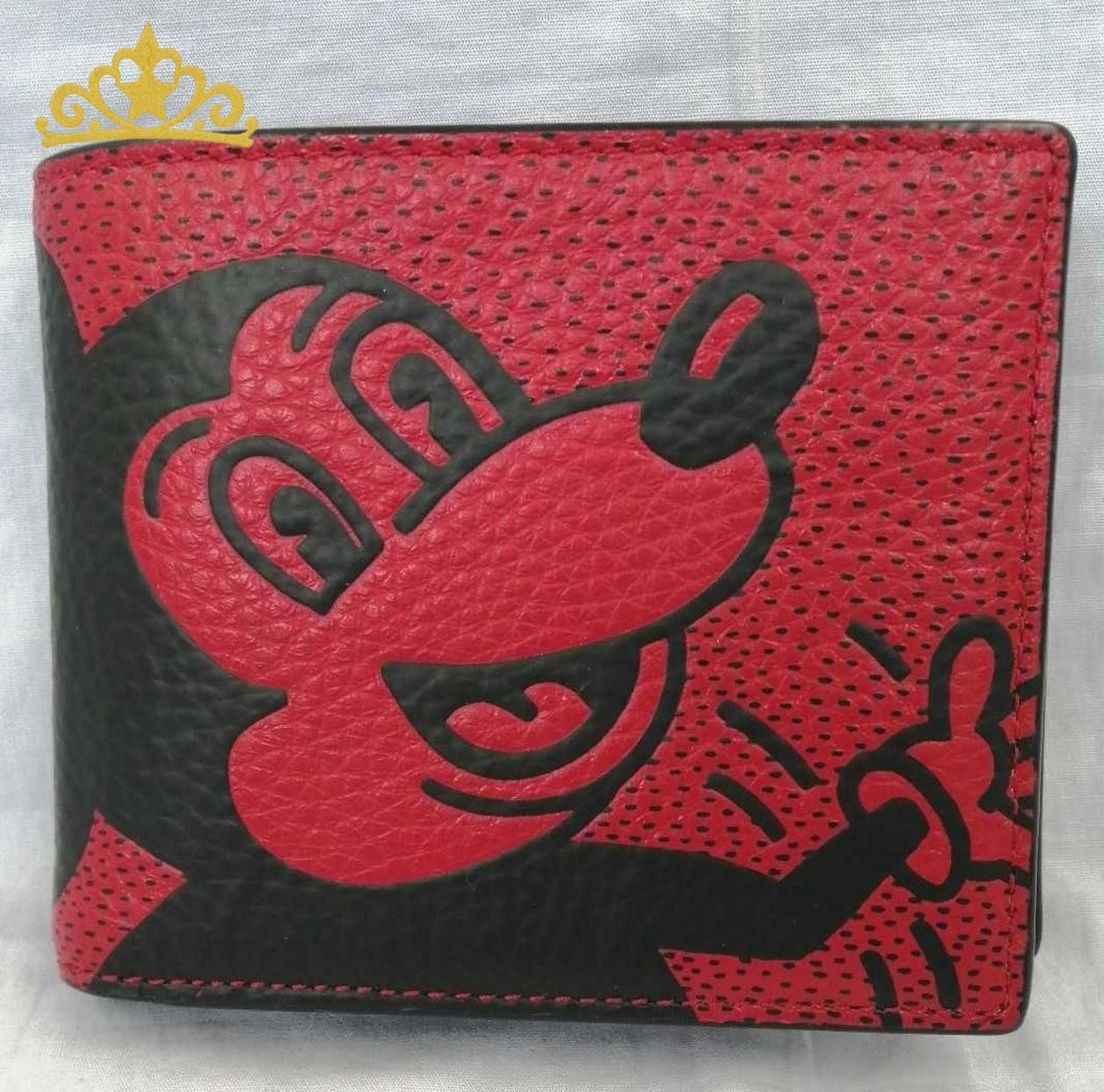 COACH × ディズニー × キースへリング ミッキーマウス レザー