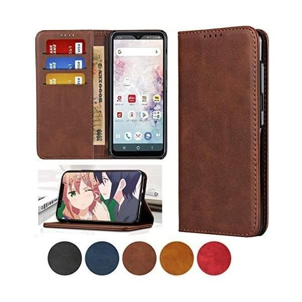  Jaorty Galaxy S10 ケース 手帳型 ギャラクシー S10ケース S10 携帯カバー (ダークブラウン 06-Samsung) iPhoneケース・カバー