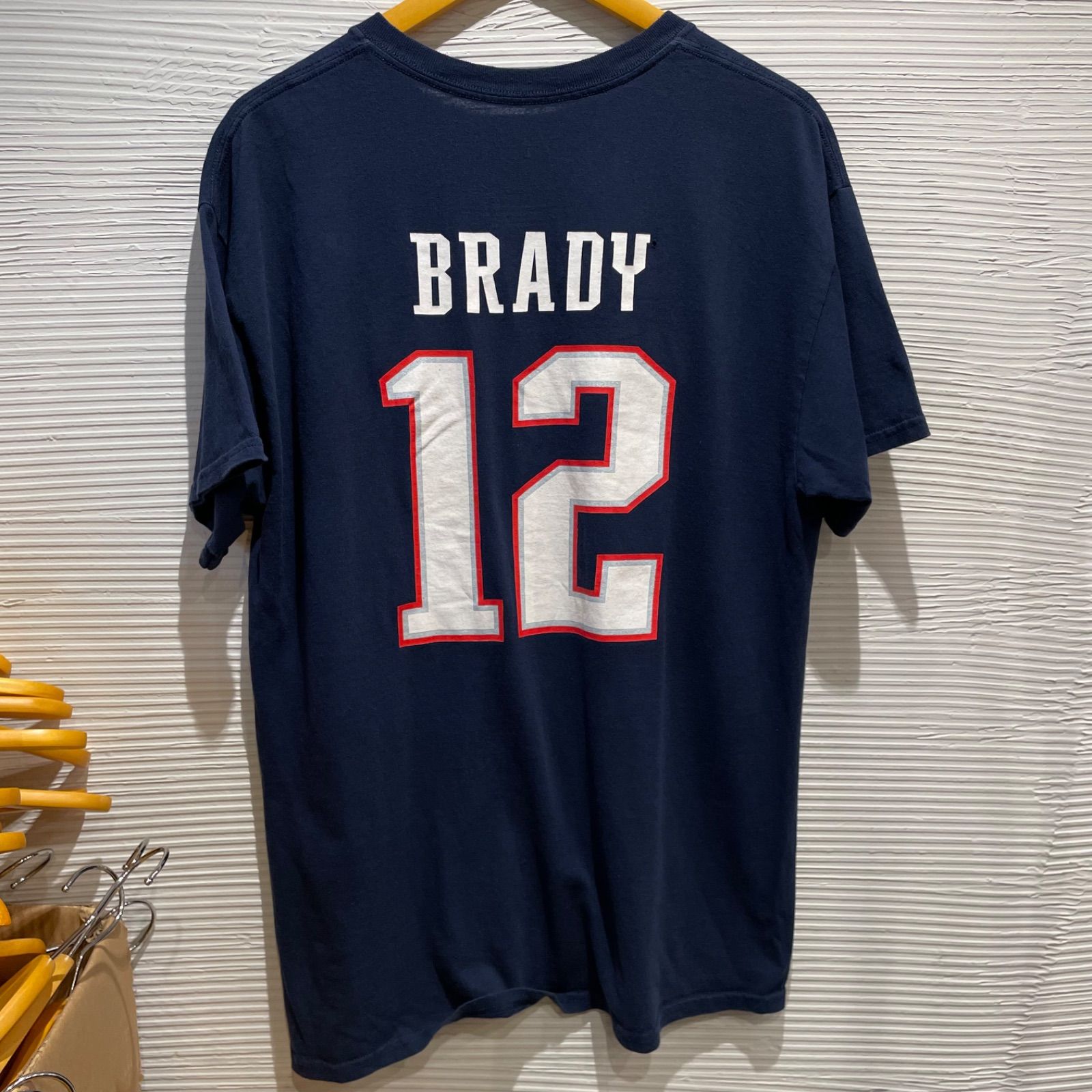いラインアップ USA輸入古着 NFL ニューイングランド・ペイトリオッツ トム ユニフォーム