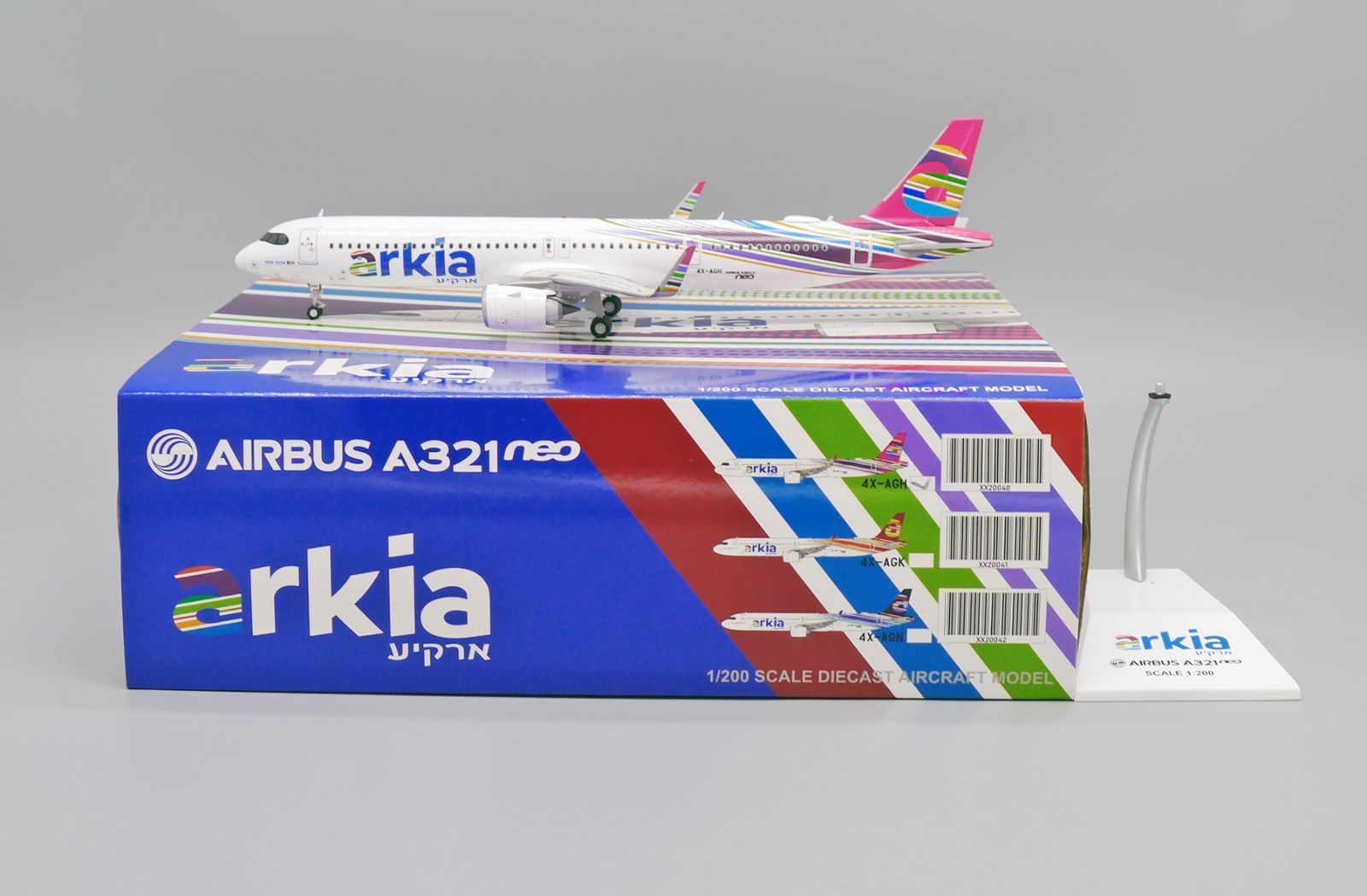 Arkia Israeli Airlines Airbus A321neo 4X-AGK JC Wings