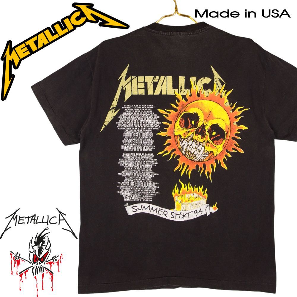 176 METALLICA メタリカ Tシャツ 美品 ブラック Lサイズ