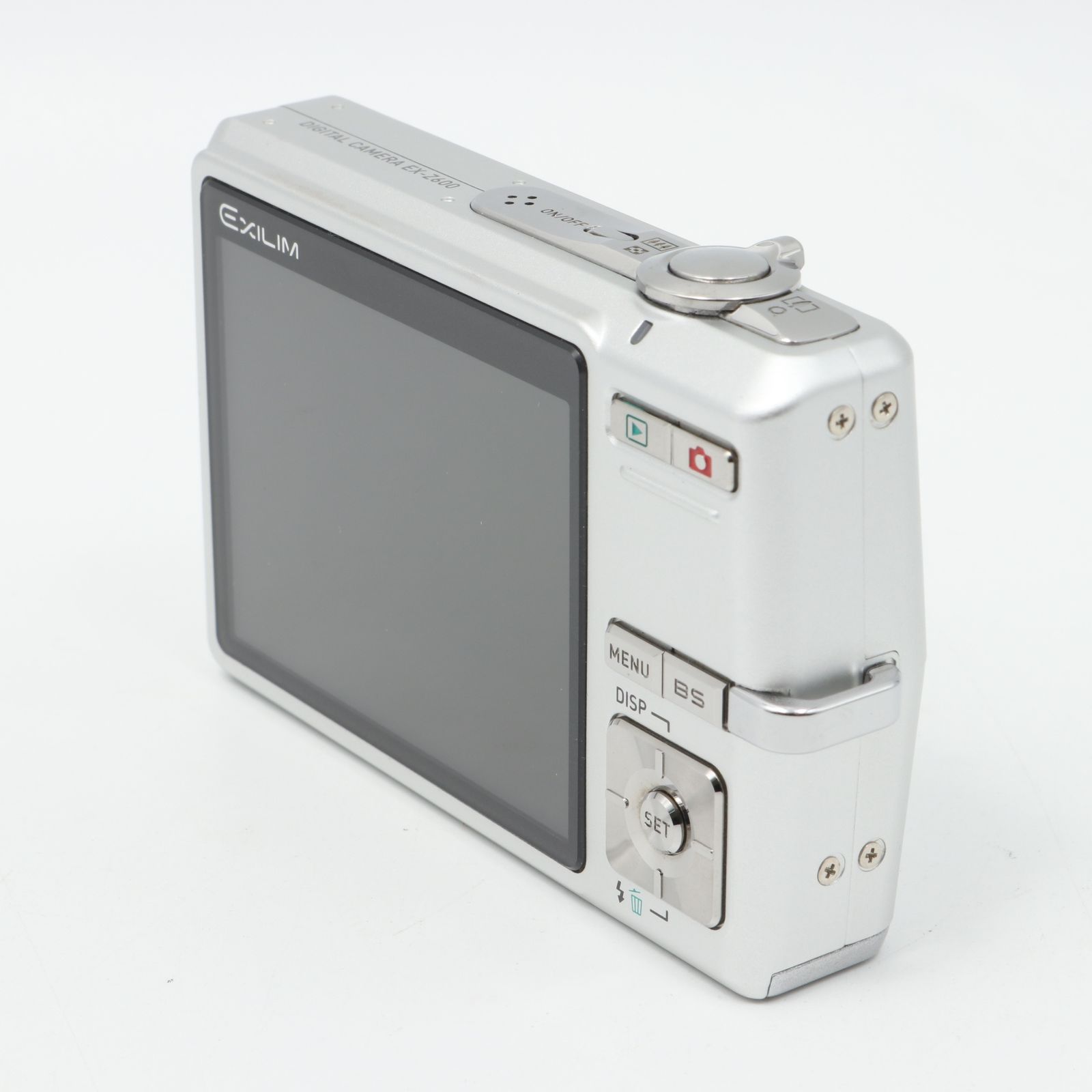 CASIO デジタルカメラ EXILIM (エクシリム) ZOOM シルバー EX-Z600 