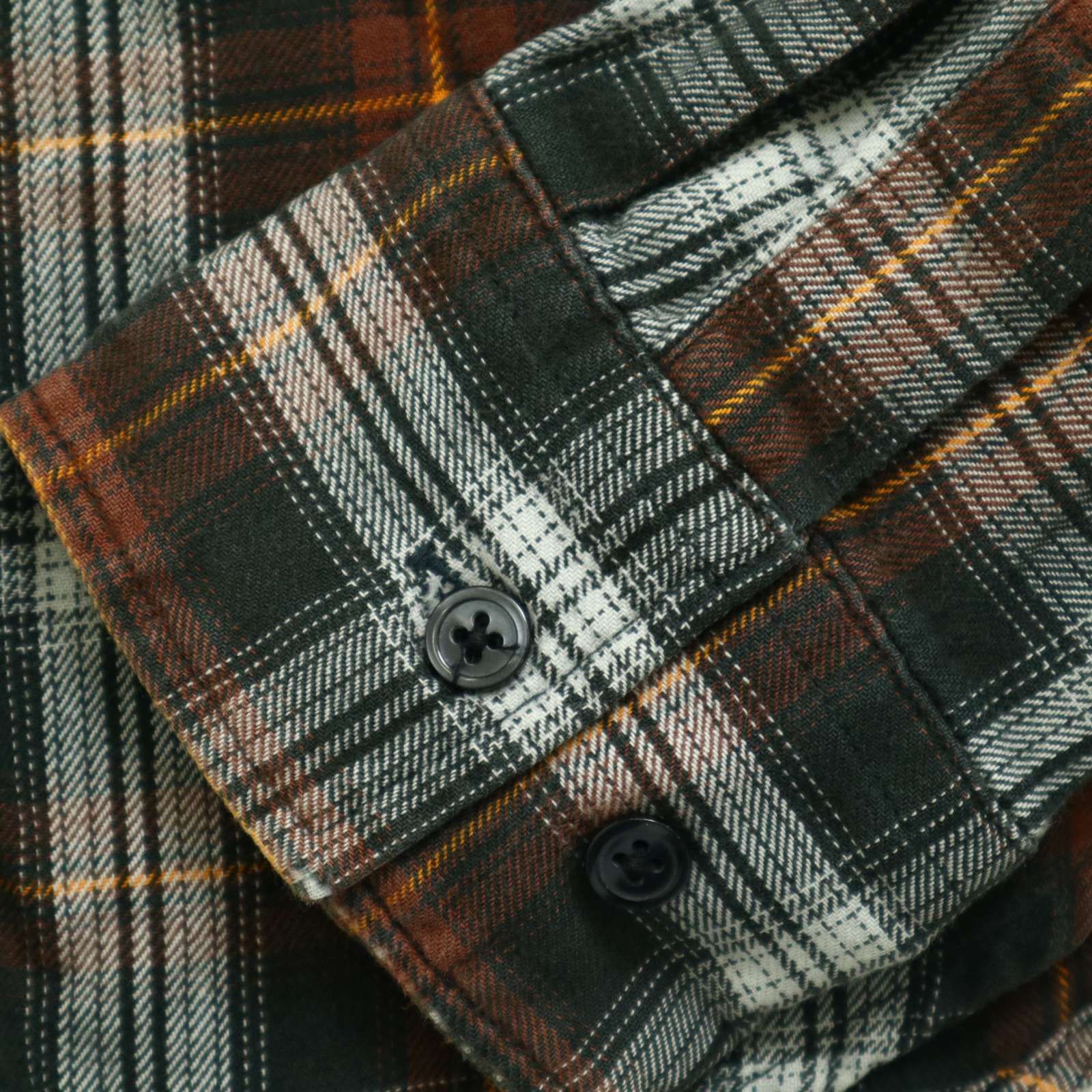 PPFM ペイトンプレイス 秋冬 プリント 長袖 チェック ネル シャツ Sz.M メンズ