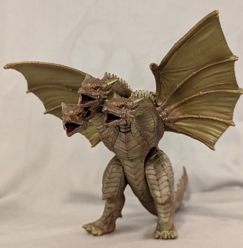 東宝怪獣シリーズ G-14 白亜紀型キングギドラ バンダイ 東宝怪獣シリーズ 白亜紀型キングギドラ G14 - メルカリ