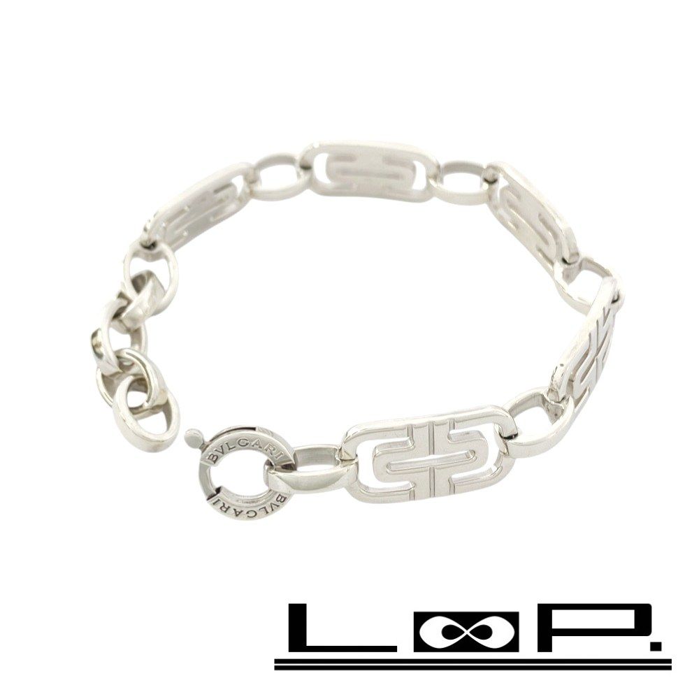 □新同□磨き済□ ブルガリ パレンテシ ブレスレット シルバー SV 925
