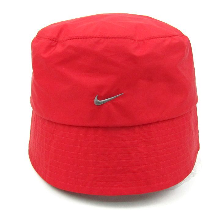 ナイキ 00s ヴィンテージ ハット クライマフィット CLIMA-FIT 帽子 ブランド メンズ M|Lサイズ レッド NIKE