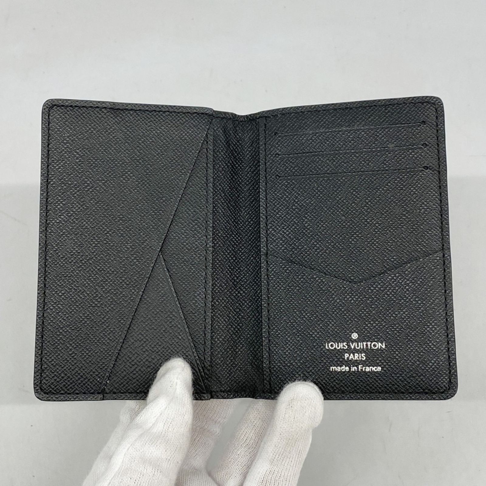 ルイ ヴィトン Louis Vuitton 名刺入れ カードケース モノグラム エクリプス オーガナイザードゥポッシュ M 61696 ブラックメンズ