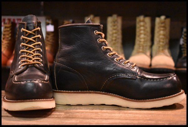 【7D 良品 17年】レッドウィング 8890 アイリッシュセッター チャコール ラフ＆タフ モック レースアップ ブーツ redwing HOPESMORE【EI114】