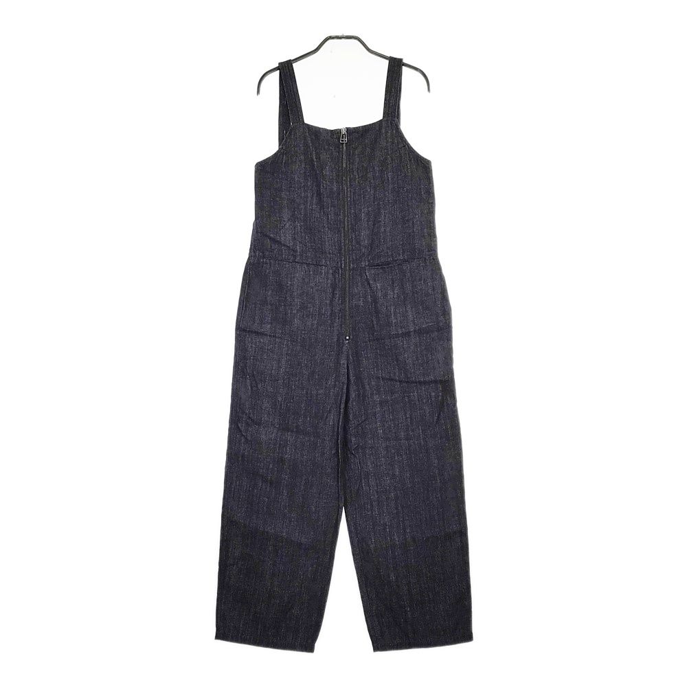 TODAYFUL フロントジップサロペット コットンリネン サイズ38 定価19800円 サロペット ネイビー レディース トゥデイフル 5-0408M♪