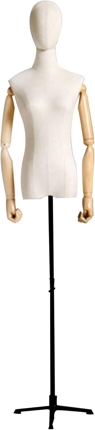 レディーストルソー　可動式アーム付きトルソー レディーストルソー マネキン 可動アーム ウエストリフト 専用