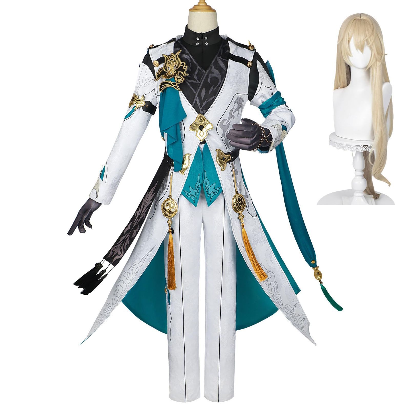 五次元 精巧 高品質 ウイッグ付き 崩壊スターレイル コスプレ衣装 コスチューム服 仮装 イベント ハロウィン クリスマス 文化祭 変身 ステージ服 BJ0927ML04