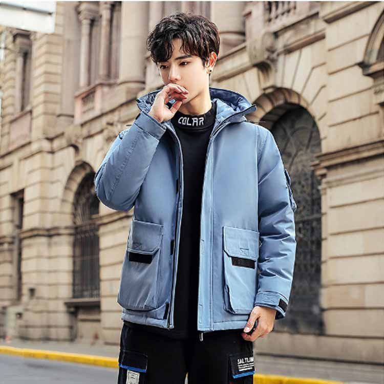 ダウンジャケット メンズ ダウンコート ジャンパー フード付き 大きい