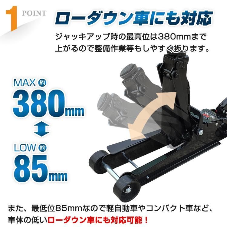 低床ジャッキ 工具
