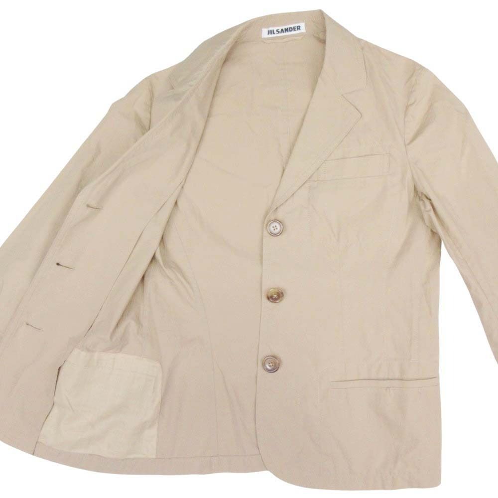 良品 JIL SANDER ジルサンダー 薄手 コットンジャケット