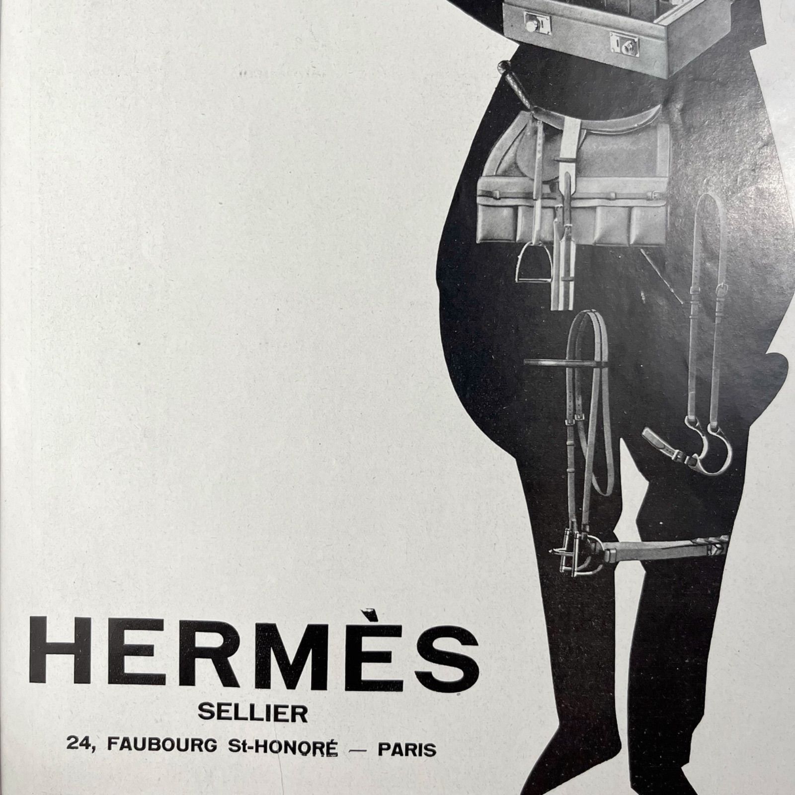 1928 広告＞HERMES エルメス ポスター ヴィンテージ アート