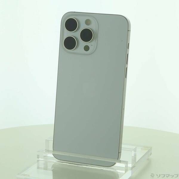 〔 品〕 iPhone15 Pro Max 256GB ホワイトチタニウム MU6Q3J A SIMフリー 344