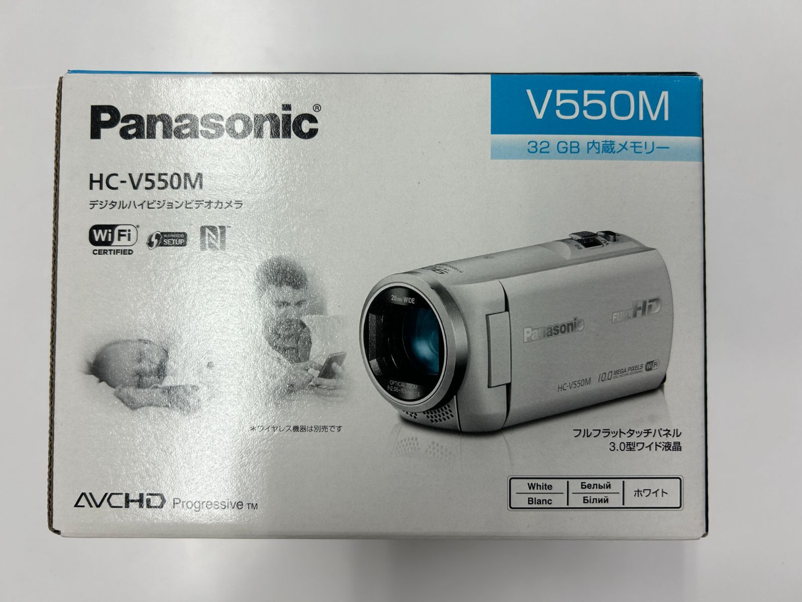 ビデオカメラ Panasonic HC-V550M ジャンク品 Panasonicビデオカメラ