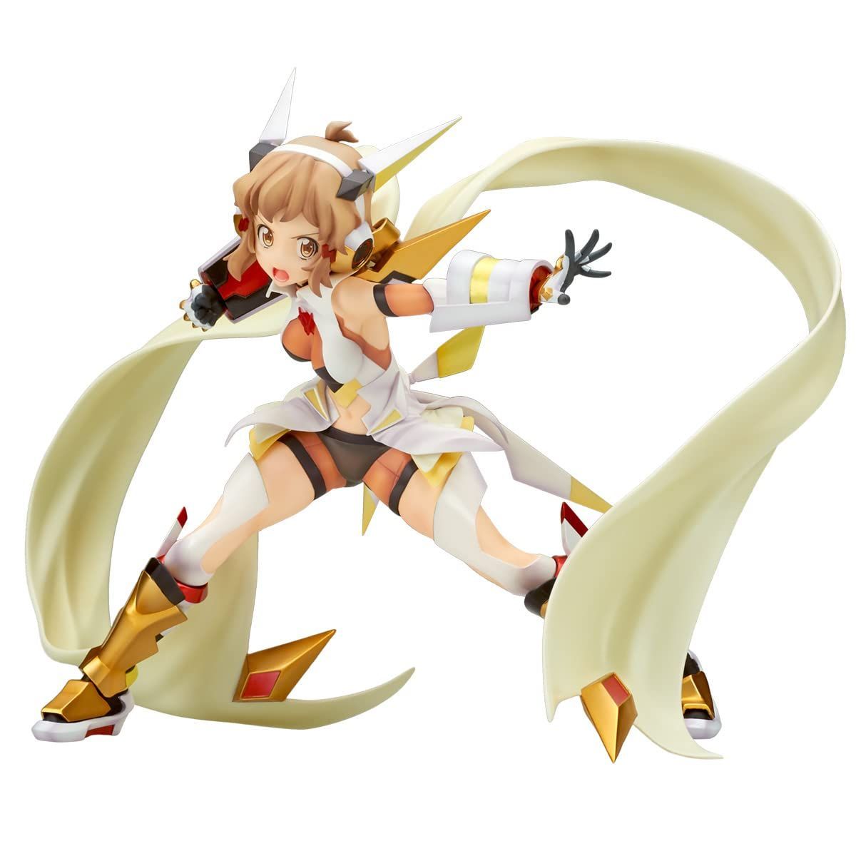 ⭕️商談中⭕️eF戦姫絶唱シンフォギア4F【本体実機・ボリューム付⭐️送料無料】 特価商品】戦姫絶唱シンフォギアGX 立花響 1/7スケール ABS＆PVC
