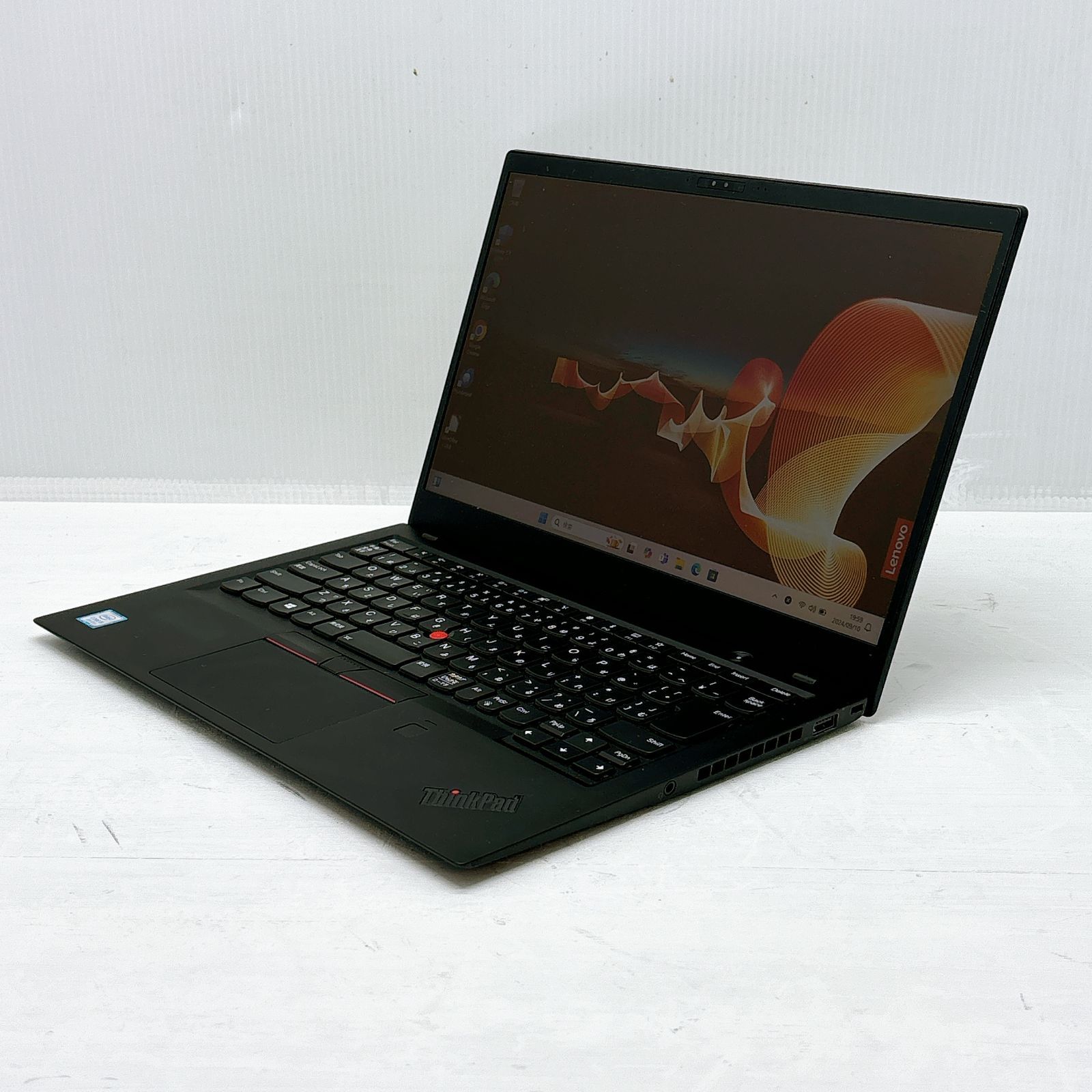 タッチパネル式 Lenovo Thinkpad X1 Carbon Core i5-8250U 1.6GHz 8GB SSD256GB 14インチ 1920×1080 windows11 Libre office付き H12589