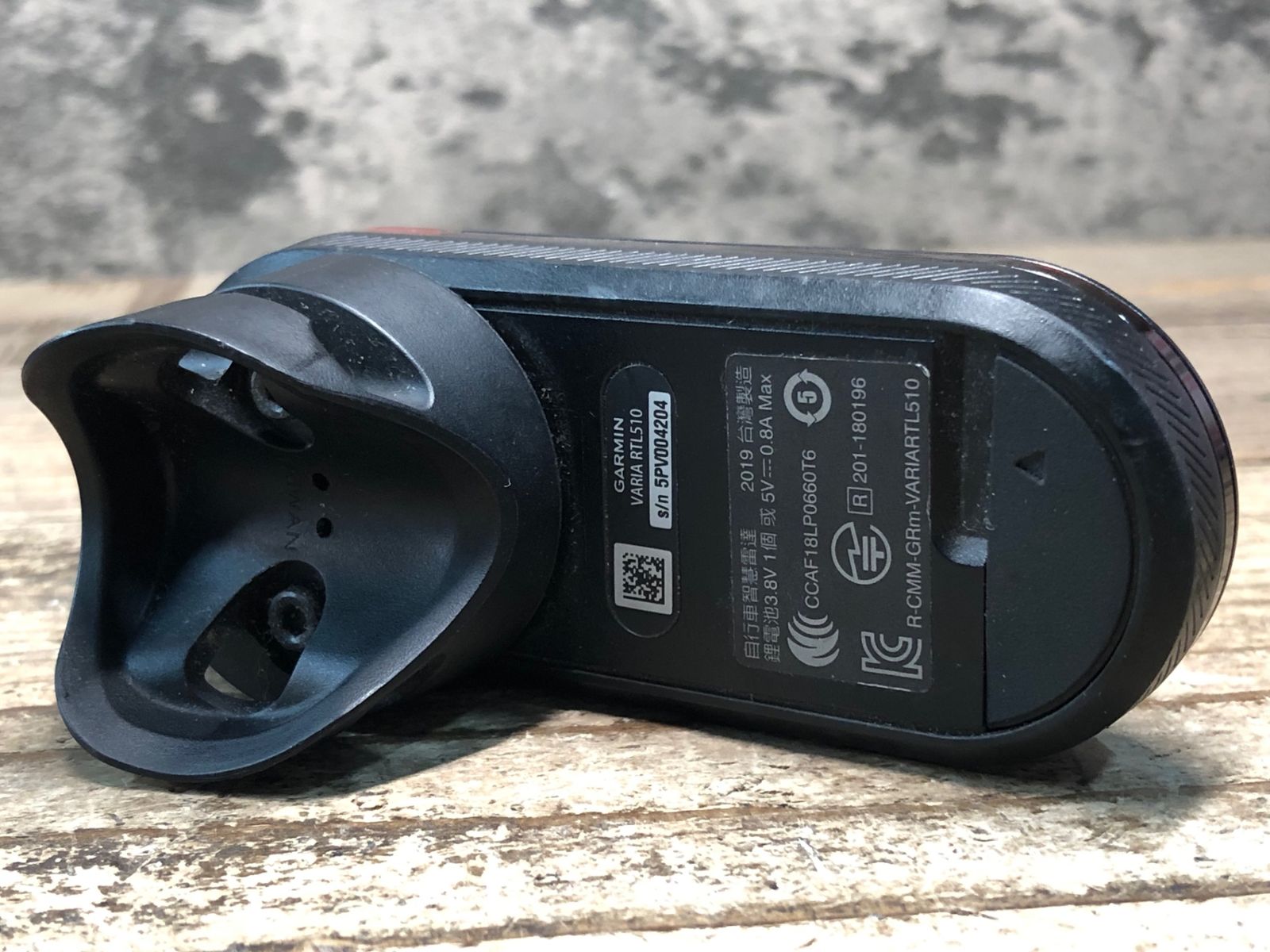 JA372 ガーミン GARMIN VARIA RTL510 リアビューレーダー 起動 済み