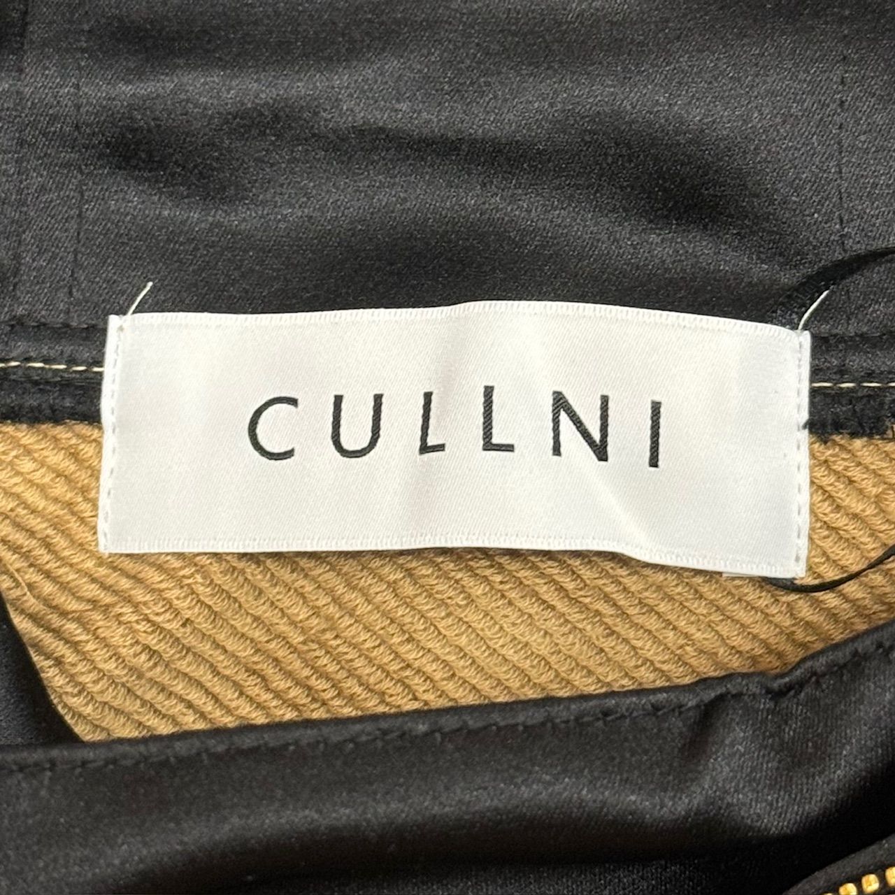 美品 クルニ 23AW ハーフZIP プルオーバー パーカー クレストブリッジ 23AW CULLNI クルニ ハーフジップ プルオーバー フーディー