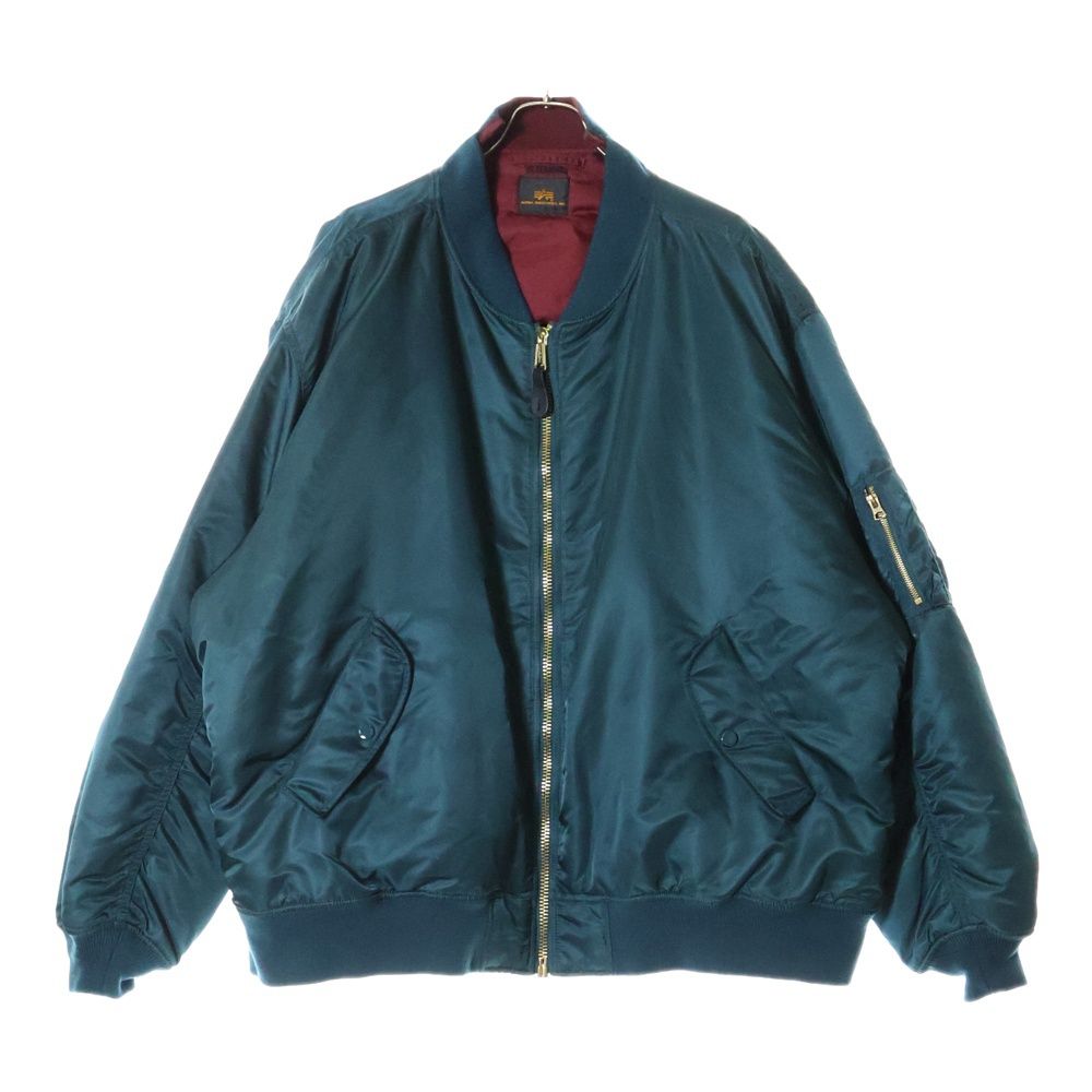 古着 90s Marlboro マルボロ 襟 本革 レザー キャンバス カバーオール