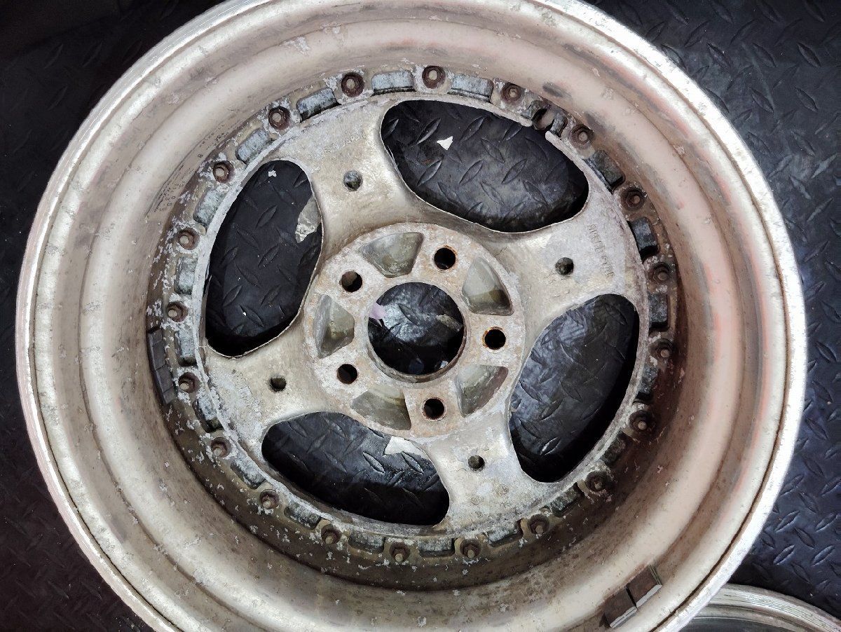 SSR‼️ホイール‼️張り溝‼️ SSR TYPE-V ホイール 曲がりとクラックの修理｜石川県のお客様